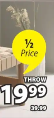 JYSK MYGGBLOM THROW offer