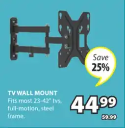 JYSK TV WALL MOUNT offer