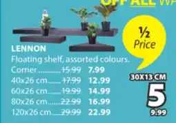 JYSK LENNON Floating shelf offer