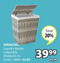 JYSK GRENCHEN Laundry basket offer