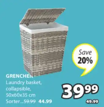 JYSK GRENCHEN Laundry basket offer