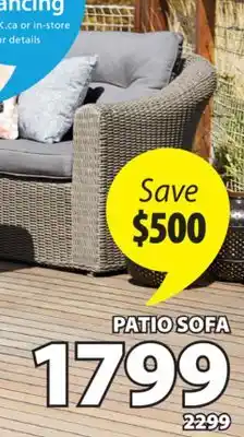 JYSK TAMBOHUSE PATIO SOFA offer