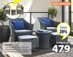 JYSK BANJUL 5-piece balcony set offer
