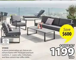 JYSK VONGE 4-piece conversation set offer