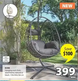 JYSK BORK Hanging nest chair offer