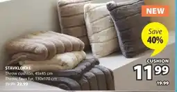 JYSK STAVKLOKKE Throw cushion offer