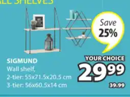JYSK SIGMUND Wall shelf offer