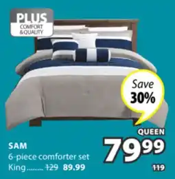 JYSK SAM 6-piece comforter set offer
