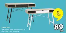 JYSK ABBETVED Office desk offer