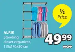 JYSK ALRIK Standing closet organizer offer