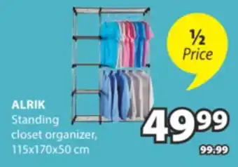 JYSK ALRIK Standing closet organizer offer