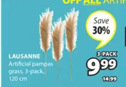JYSK LAUSANNE Artificial pampas grass, 3 - pack offer