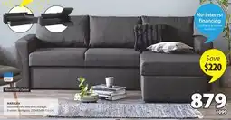 JYSK MARSLEV Sectional sofa with storage offer