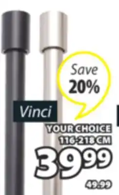JYSK Vinci Rod Kits offer