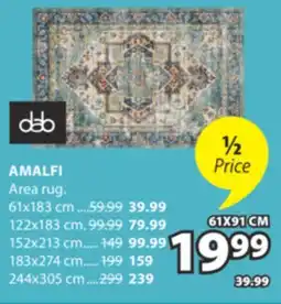 JYSK AMALFI Area rug offer