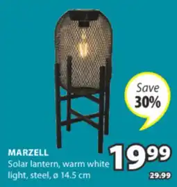 JYSK MARZELL Solar lantern offer