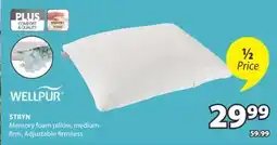 JYSK STRYN Memory foam pillow offer