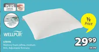 JYSK STRYN Memory foam pillow offer