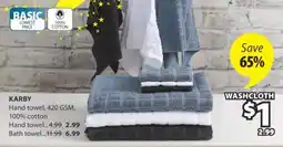 JYSK KARBY Hand towel offer