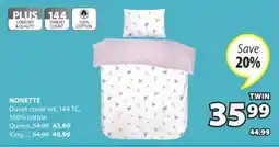 JYSK NONETTE Duvet cover set offer