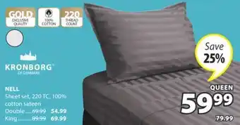 JYSK NELL Sheet set offer
