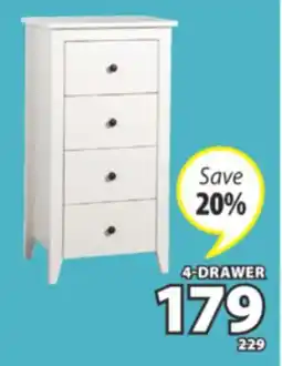 JYSK STOKE 4-DRAWER offer