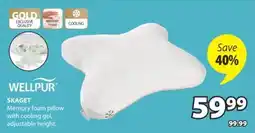 JYSK SKAGET Memory foam pillow offer