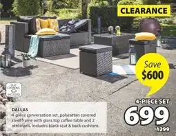 JYSK DALLAS 4-piece conversation set offer
