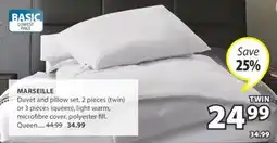 JYSK MARSEILLE Duvet and pillow set offer