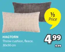 JYSK HAGTORN Throw cushion offer
