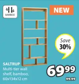JYSK SALTRUP Multi-tier wall shelf offer