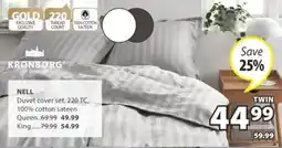 JYSK NELL DUVET COVER SET offer