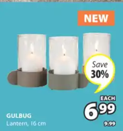 JYSK GULBUG Lantern, 16 cm offer