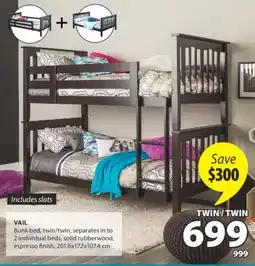 JYSK VAIL Bunk bed offer
