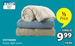 JYSK STETINDEN Duvet offer
