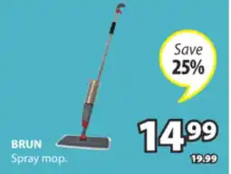 JYSK BRUN Spray mop offer