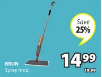 JYSK BRUN Spray mop offer
