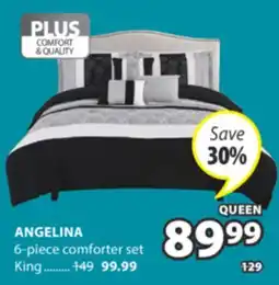 JYSK ANGELINA 6-piece comforter set offer