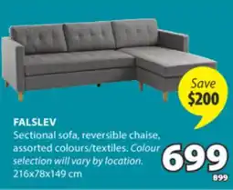 JYSK FALSLEV Sectional sofa offer