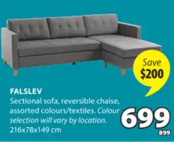 JYSK FALSLEV Sectional sofa offer