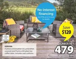 JYSK GERONA 4-piece conversation set offer