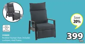 JYSK VONGE Recliner lounge chair offer