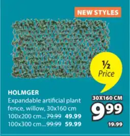 JYSK HOLMGER Expandable artificial plant offer
