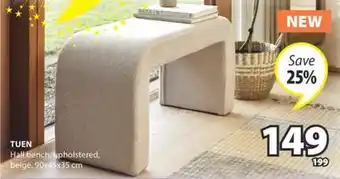 JYSK TUEN Hall bench offer