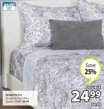 JYSK MARILYN PIA Sheet set offer