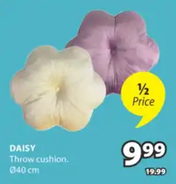 JYSK DAISY Throw cushion offer