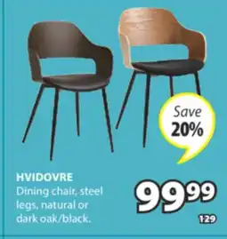 JYSK HVIDOVRE Dining chair offer