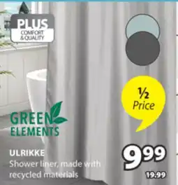 JYSK ULRIKKE Shower liner offer