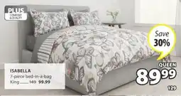 JYSK ISABELLA 7-piece bed-in-a-bag offer