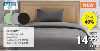 JYSK EVERYDAY Duvet cover set offer